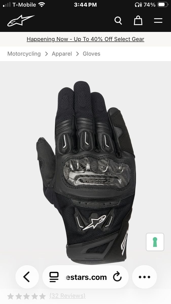 Alpinestar Smx-2air V2 Gloves XxL