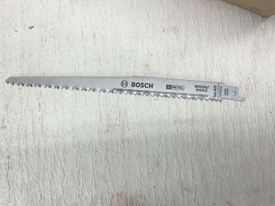 Bosch Bi-Metal Reciprocating Saw Blade for Wood/Nails, 5/8 TPI, RSN9V