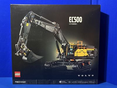 LEGO Technic 42215 Volvo EC500 Hybrid Excavator 2359 Pieces Motorized Functions, New Sealed