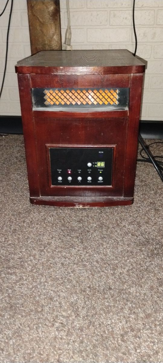 portable infrared quartz space heater