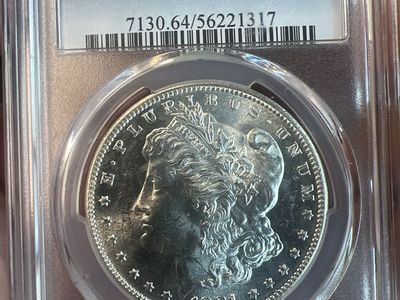 1881-S Morgan Silver Dollar PCGS MS64 - Graded Collectible Coin