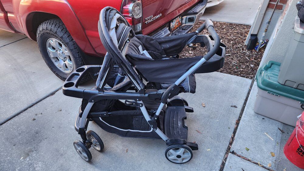 2 seated stroller $65.00 OBO
