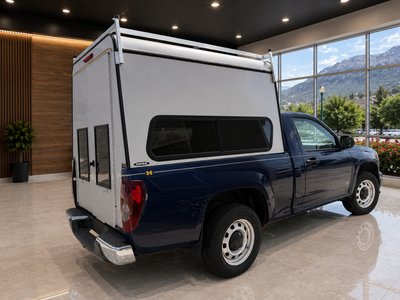 Commercial Contractor Camper Shell – Fits GMC Canyon / Chevy Colorado/ Toyota Tacoma – $2,700