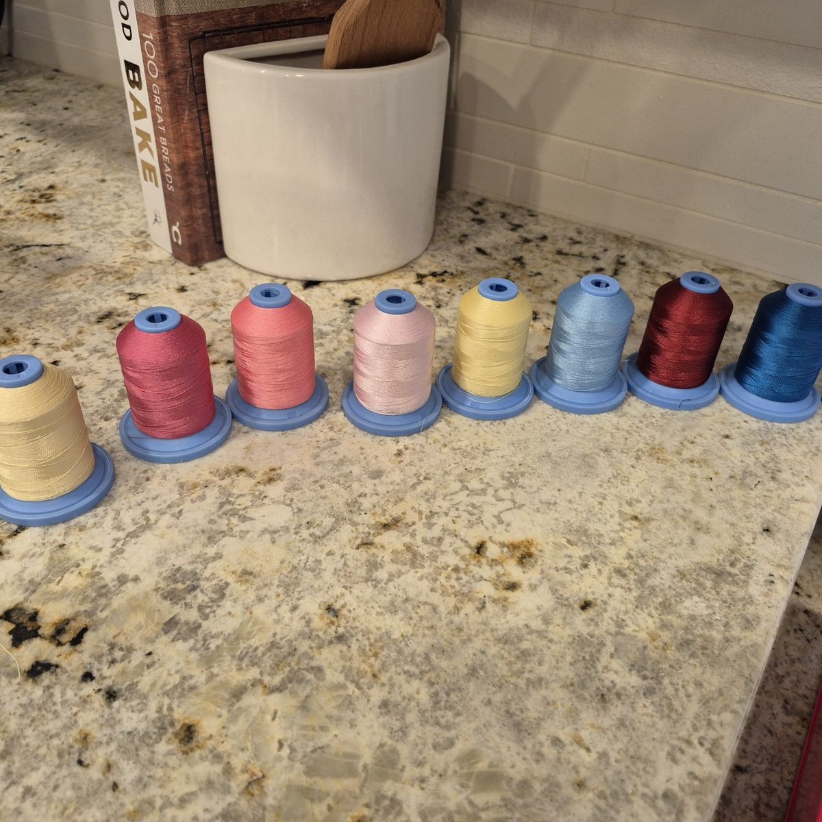 Embroidery Thread Lot of 8