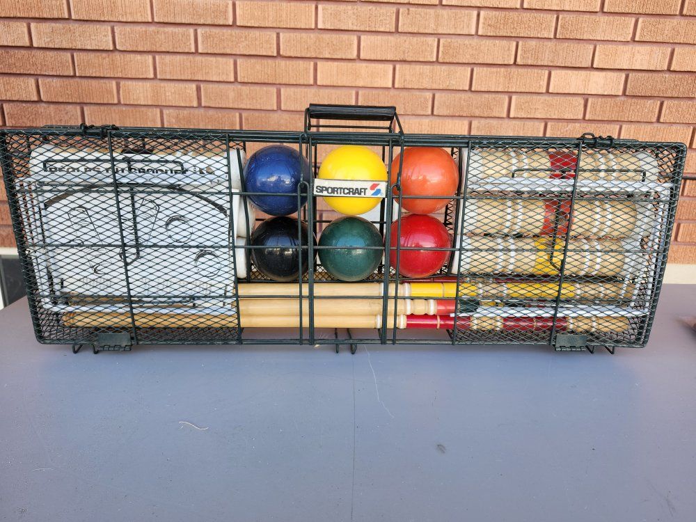 Vintage Sportscraft "Croquet" Set