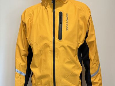 Showers Pass Elite Rain Jacket- used Men’s Large, Yellow