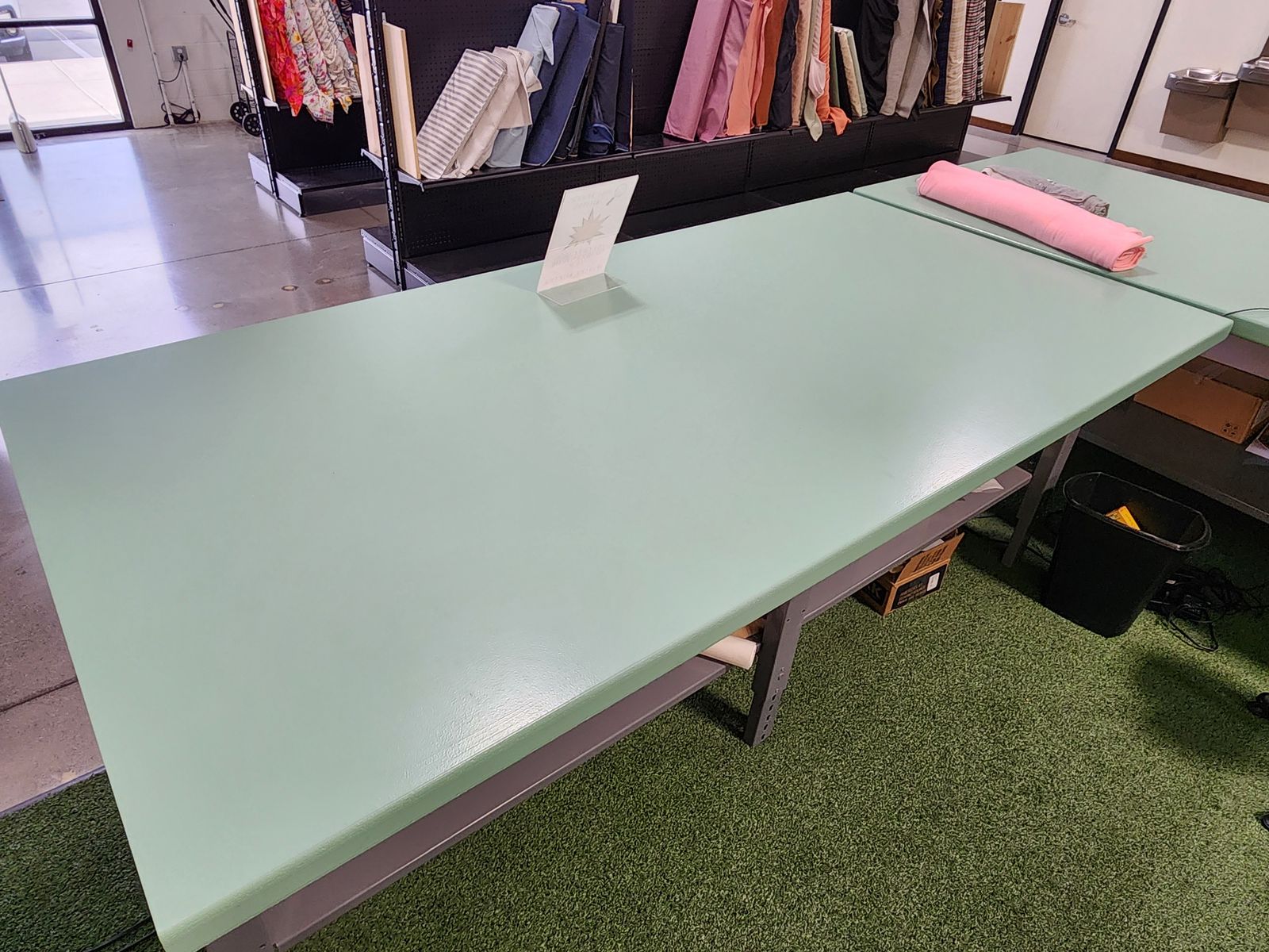 Going out of business sale, tables, supplies, scissors, cleaning, chairs, etc.