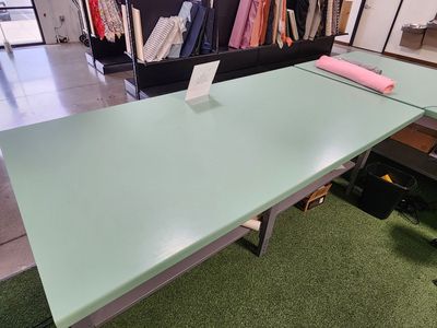 Going out of business sale, tables, supplies, scissors, cleaning, chairs, etc.