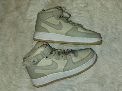 Nike Air Force 1 Mid Sneakers Men's 9.5 Beige