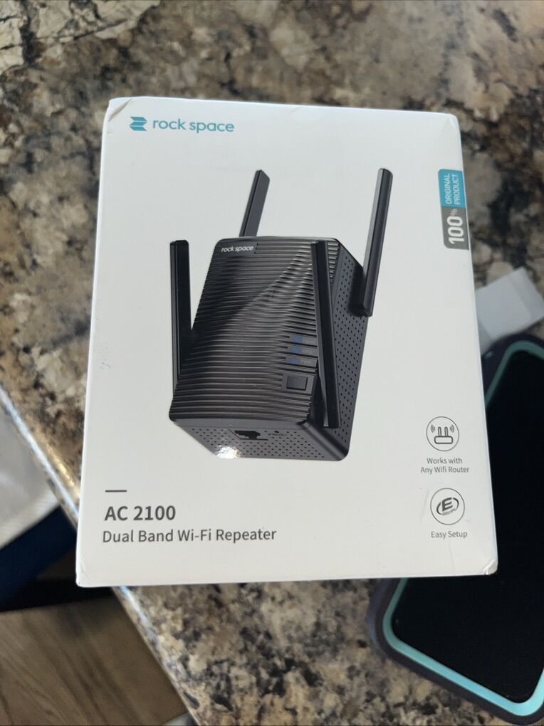 NEW RockSpace Wifi Router Dual Band Wi-Fi Repeater