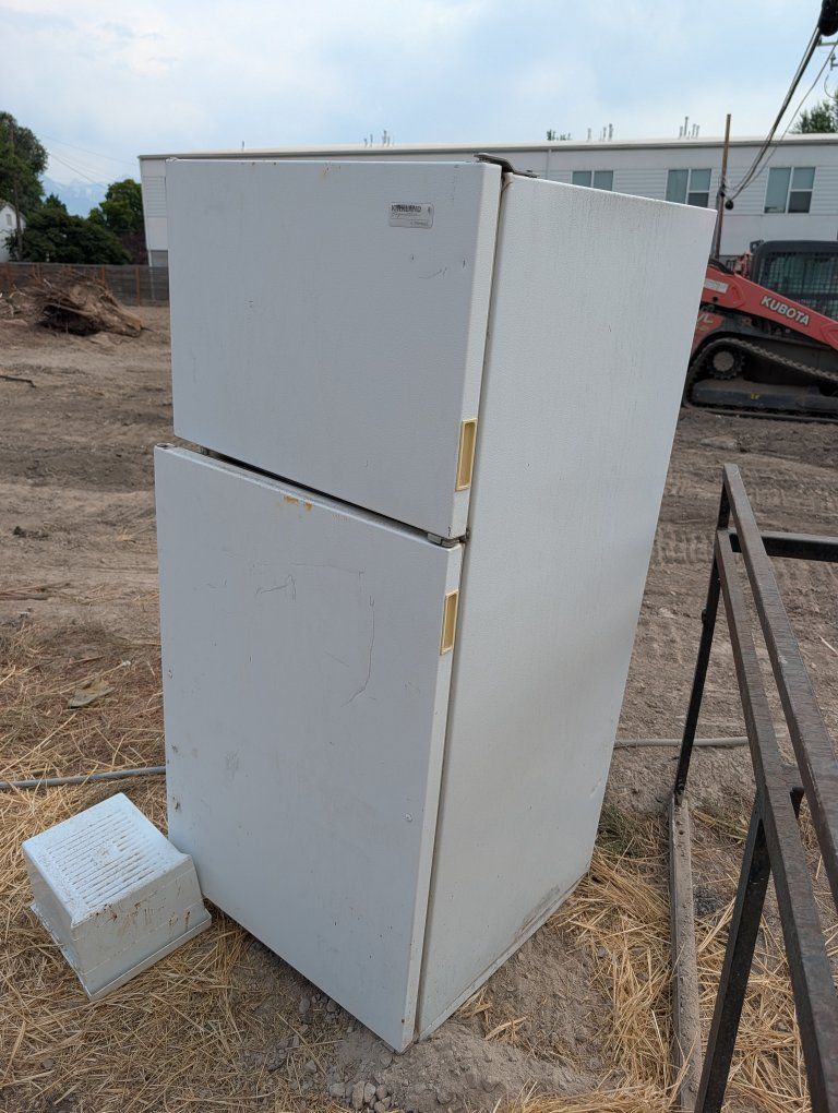 Free fridge freezer.