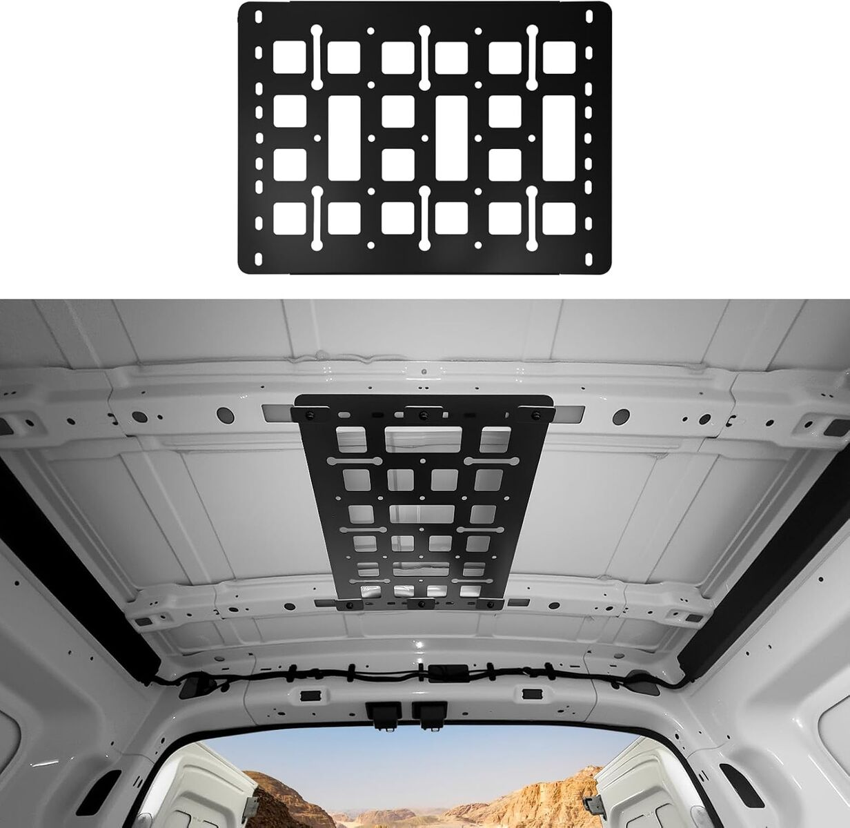 2015-2025 Ford Transit Cargo Van Heavy Duty Roof Molle Panel