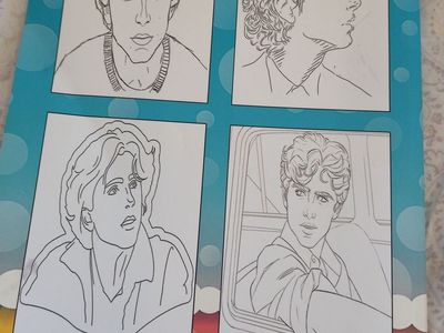 Coloring Book Timothy Chalamet 10$