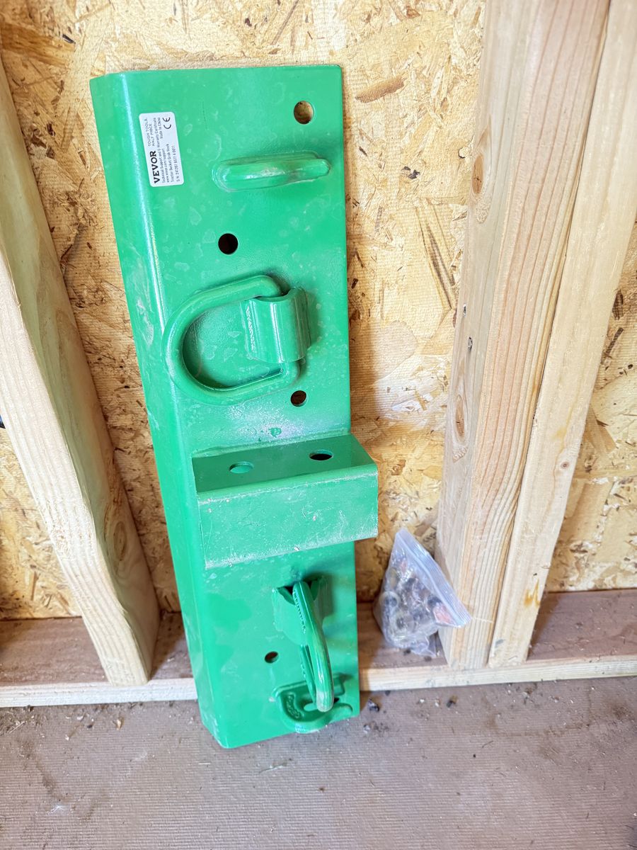 Tractor Grab Hooks Bucket Bolt on w/receiver hitch