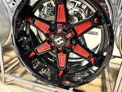 Ballistic 20x10 Wheels lug pattern 6/135/139
