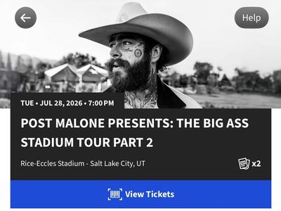 Post Malone Tickets