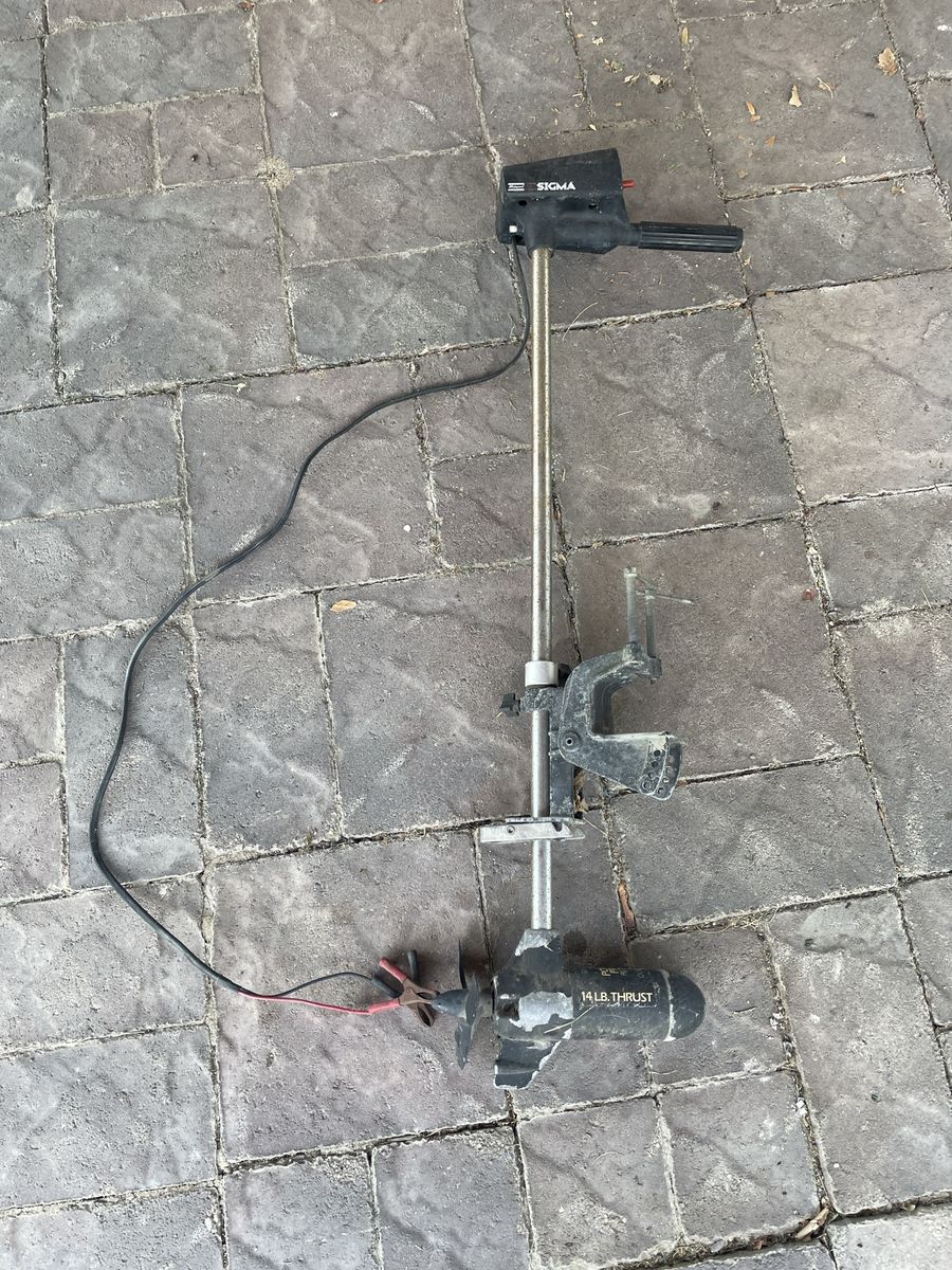 Vintage Shakespeare Sigma 14 lb Thrust Electric Trolling Motor