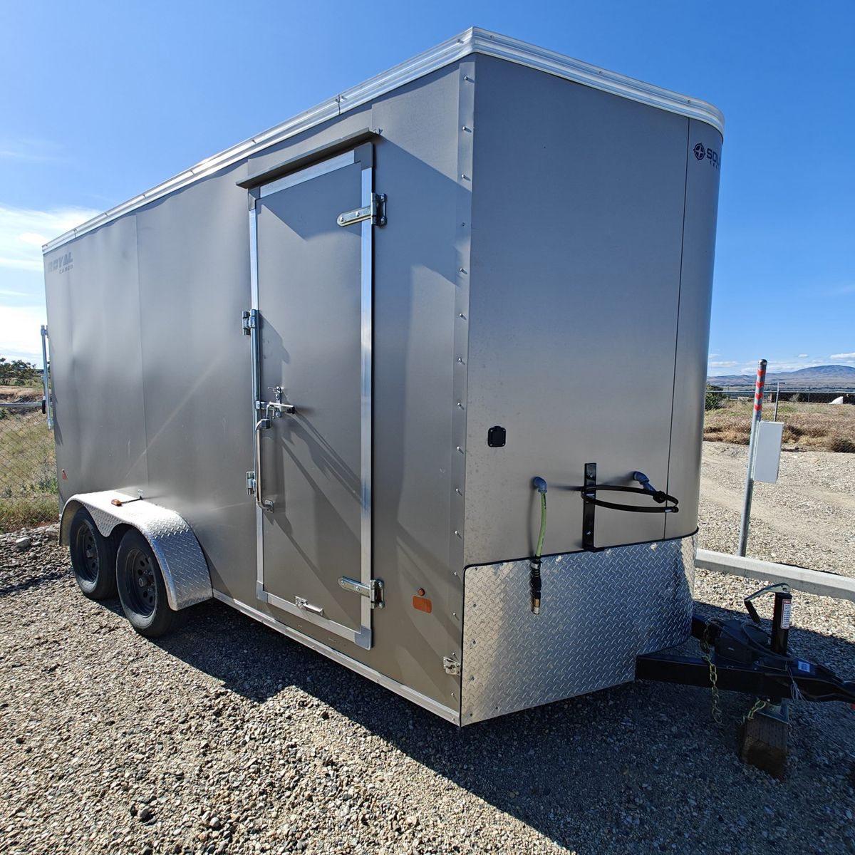 Custom built, professional work trailer.