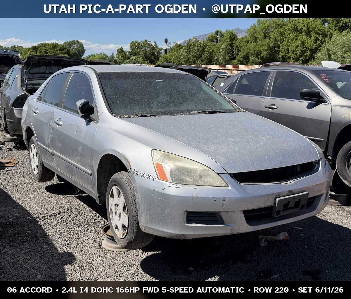 2006 Honda Accord Parts - UTPAP Ogden