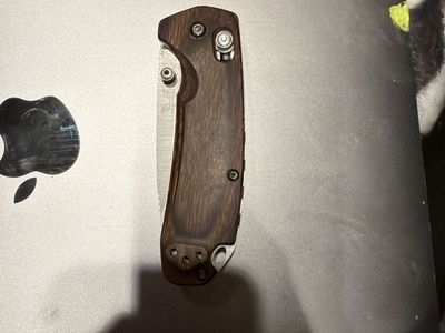 Bench made knife