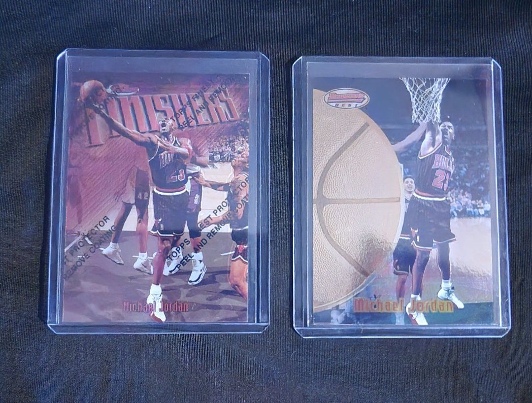 2 Michael Jordan cards