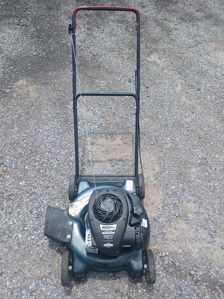 push mower