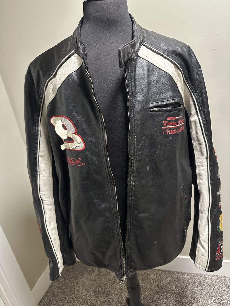 Dale Earnhardt #3 NASCAR Leather Jacket – 2XL