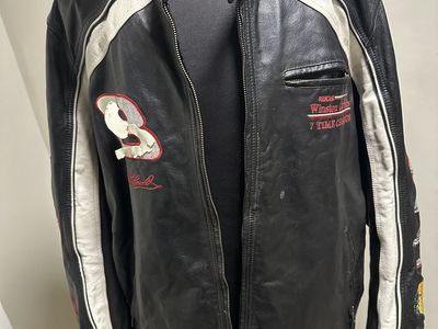 Dale Earnhardt #3 NASCAR Leather Jacket – 2XL