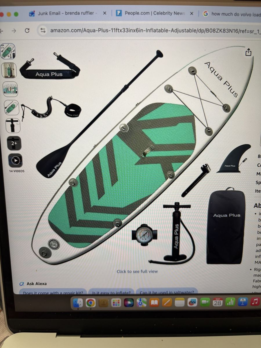 AquaPlus Inflatable Standup paddleboard