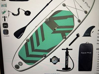 AquaPlus Inflatable Standup paddleboard