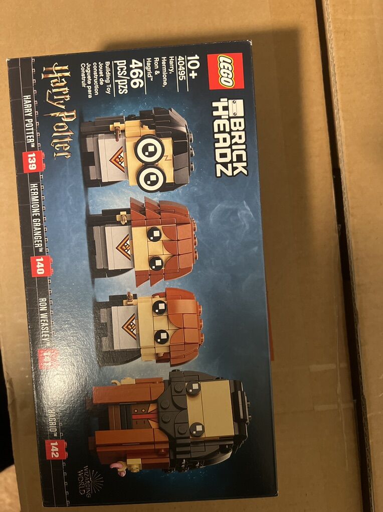 Harry Potter Lego 40495 Brick Headz Harry, Hermion