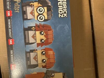 Harry Potter Lego 40495 Brick Headz Harry, Hermion