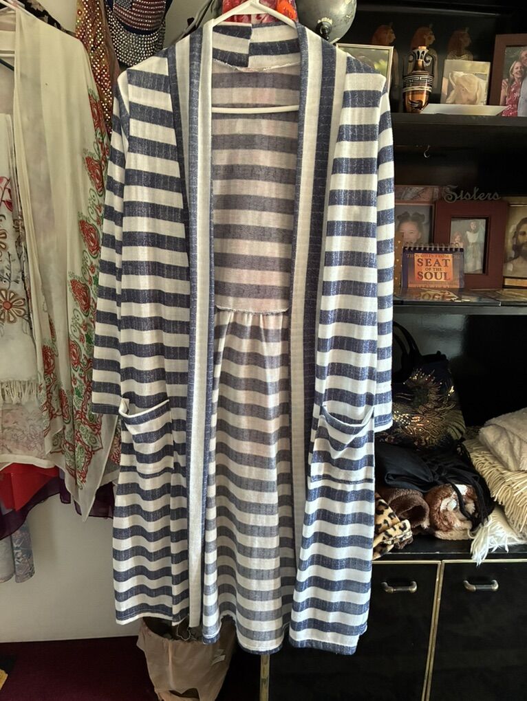 LADIES MED LONG LIGHT CARDIGAN