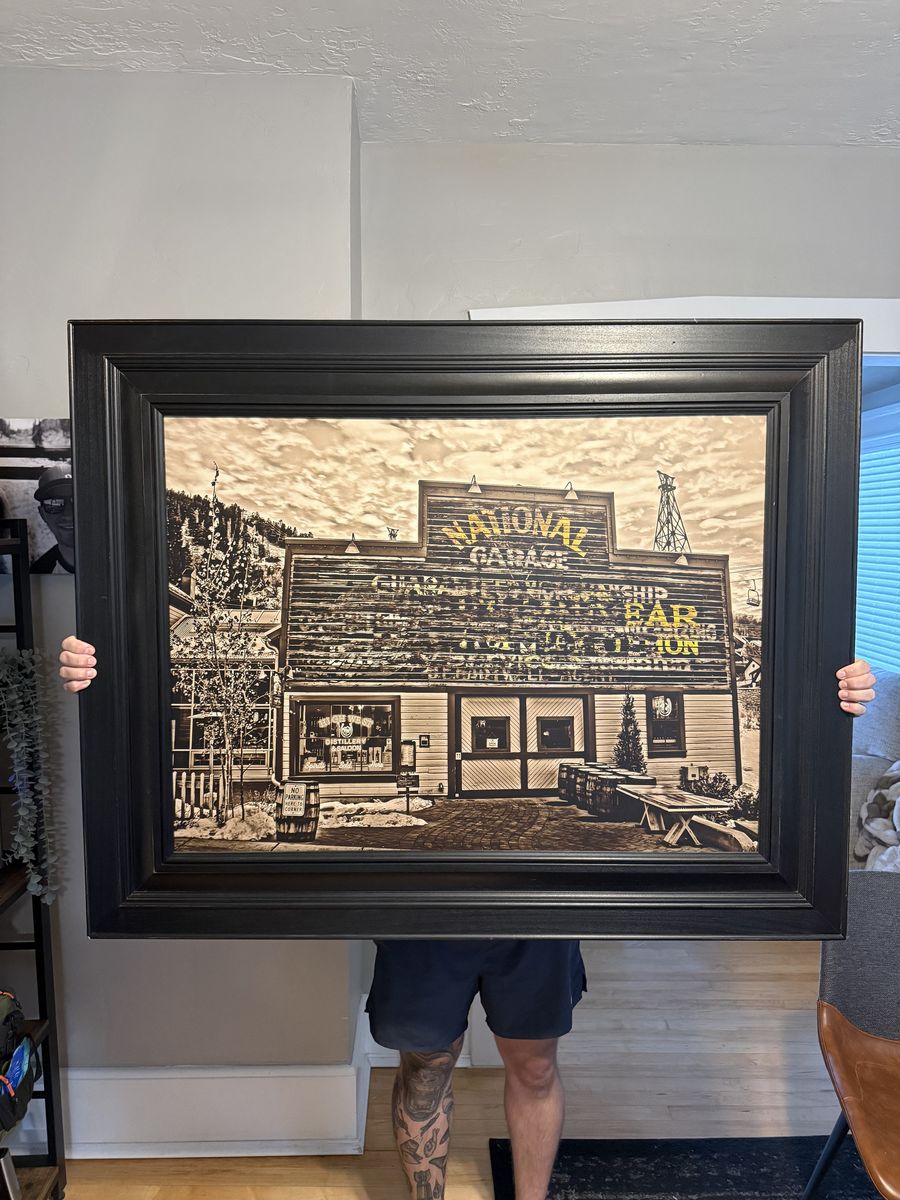 High West Distillery Framed Art Print