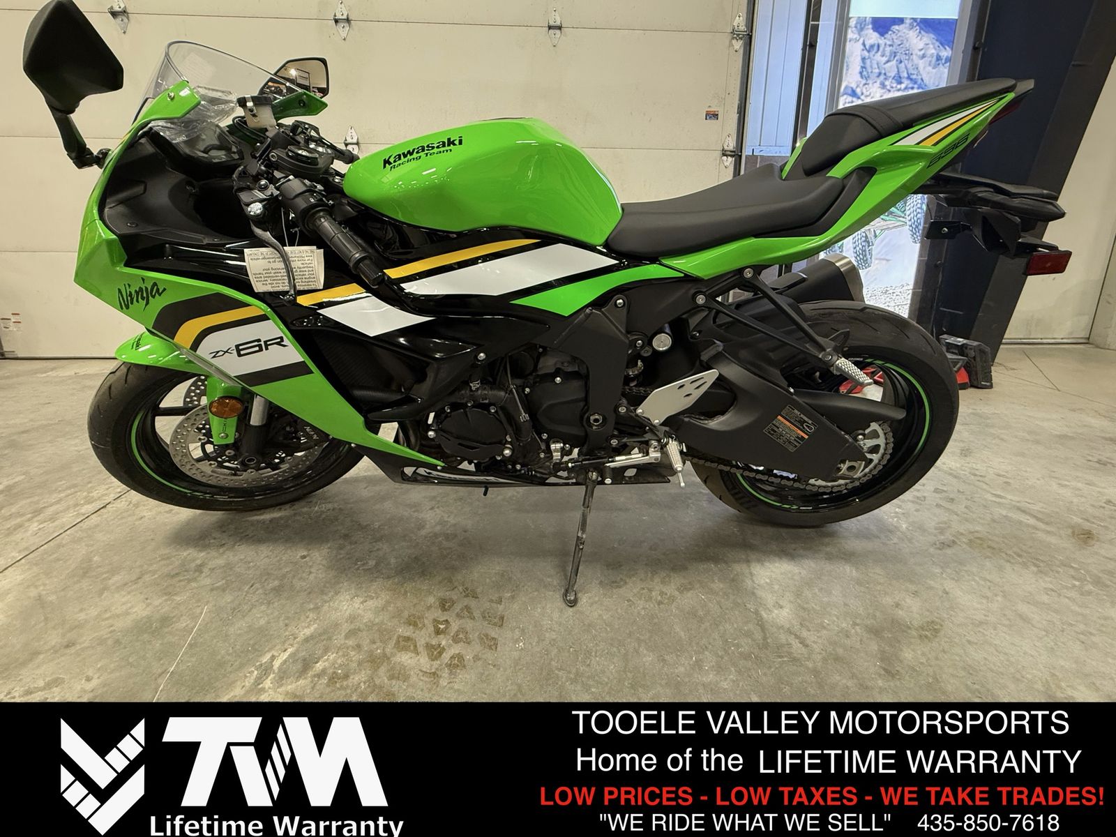 2025 Kawasaki Ninja ZX 6R KRT Edition ABS W/ LIFETIME WARRANTY