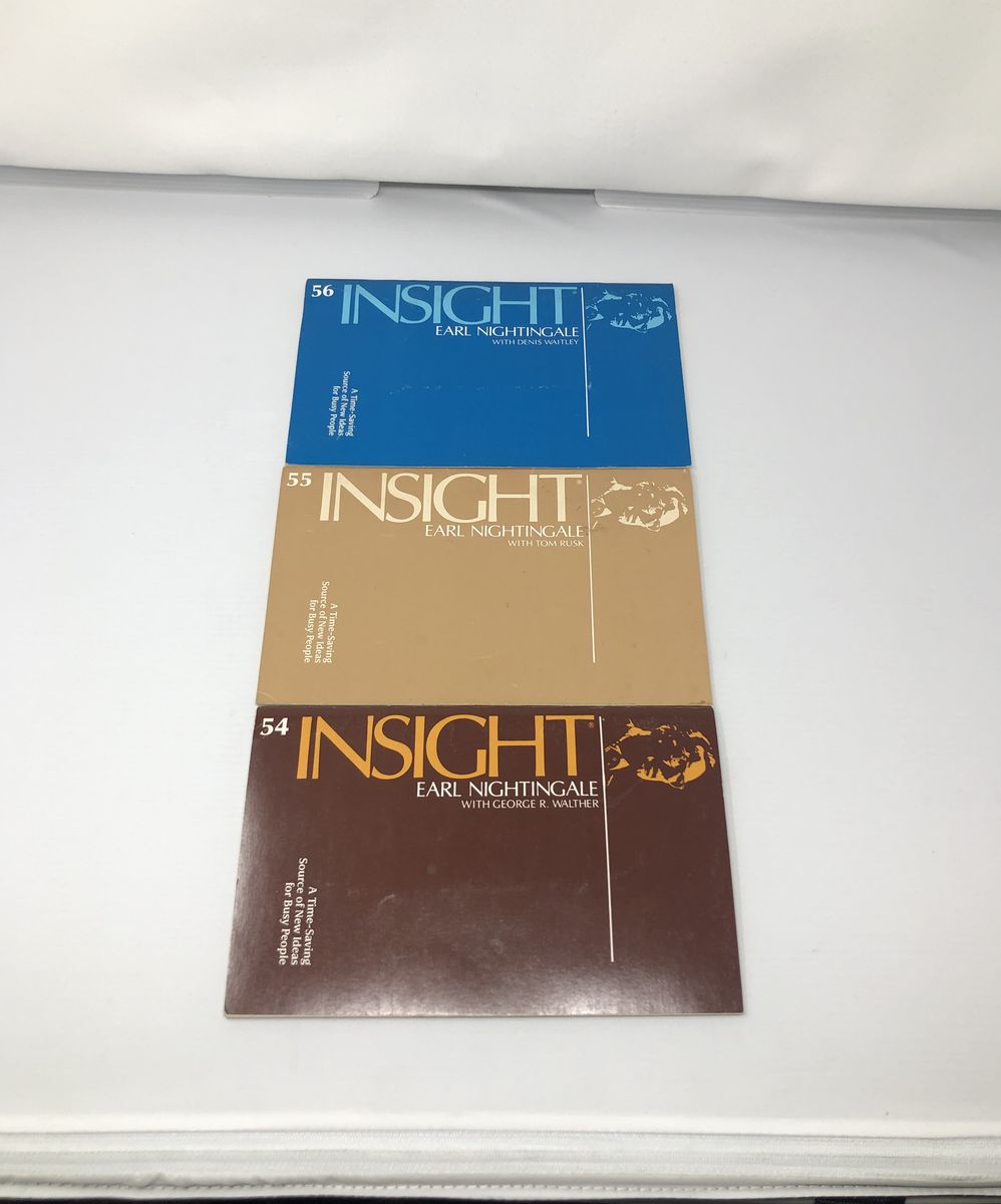 Insight by Earl Nightingale / Nightingale-Conant Book Collection – 23 Titles Available