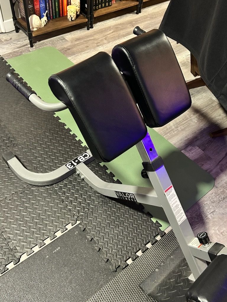 Valor Fitness CB-13 Adjustable Back Extension Roman Chair