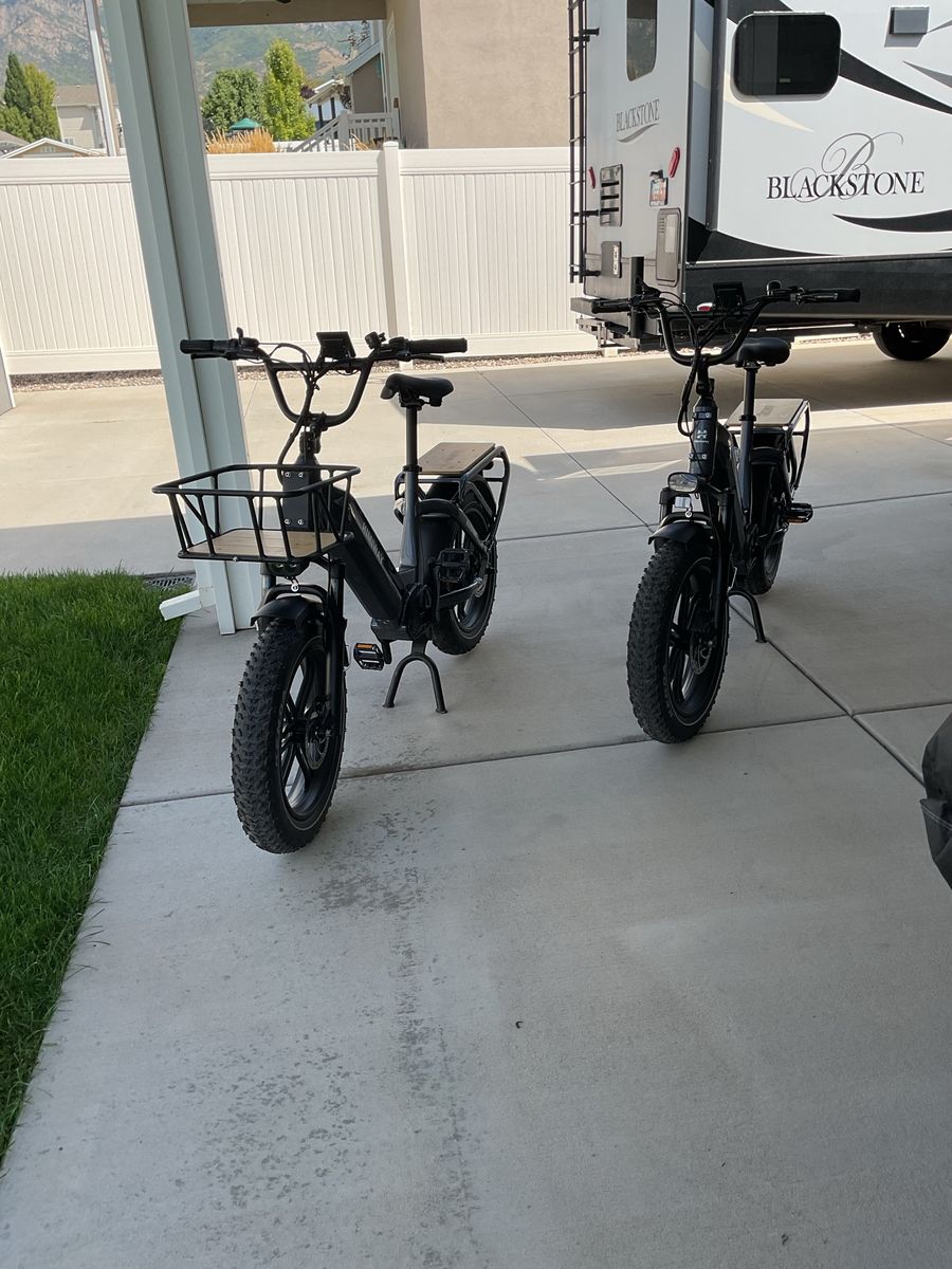 His & Hers Himiway Big Dog Electric Bikes