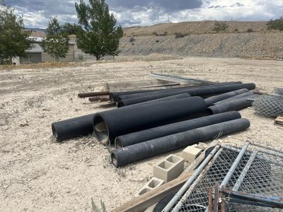 HDPE Pipe Various Sizes and Lengths Industrial Material