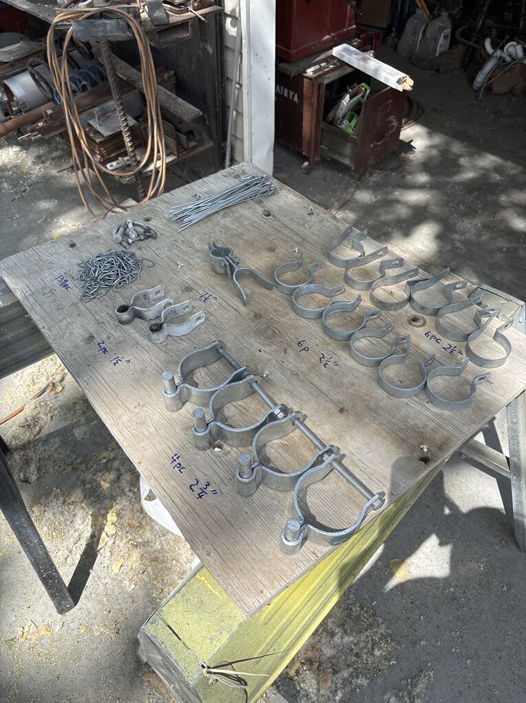 Fencing Random Chain-Link Parts