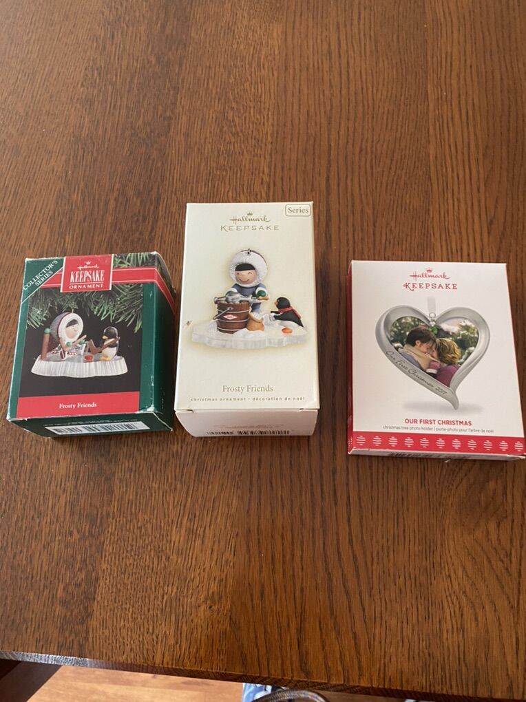 Hallmark Frosty Friends Ornaments