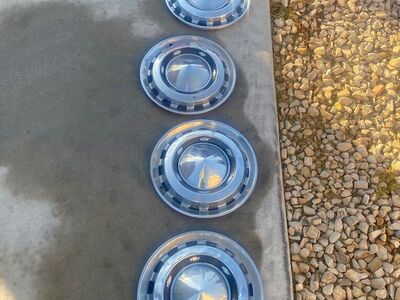 1956 Chevrolet Bel Air Original Hubcaps