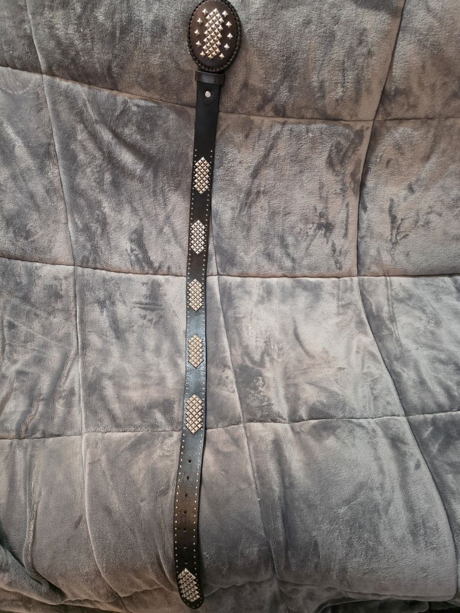 Iron Horse Leather Motorcycle Belt 39" L