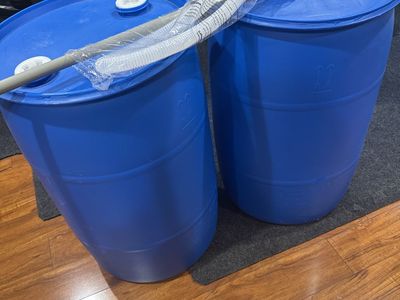 2 Grief 30 Gallon Water Storage Barrels