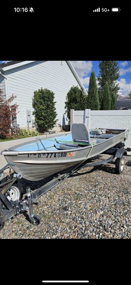 14 ft Aluminum Fishing Boat