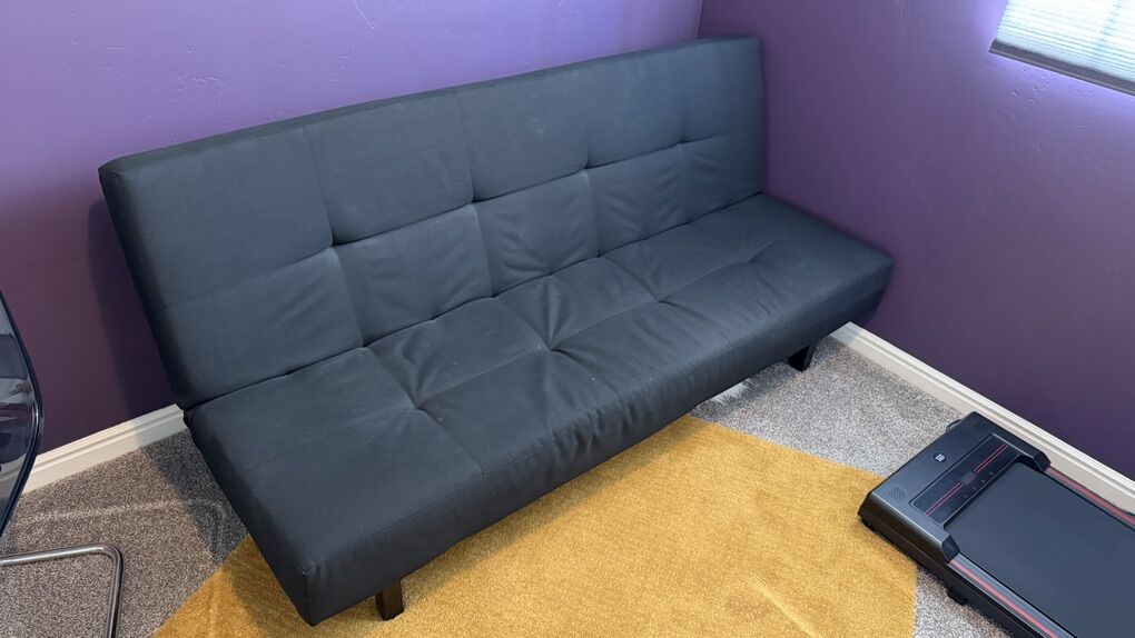 Ikea Black Futon