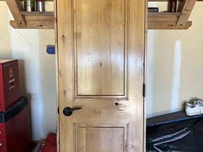 Knotty Alder Pantry Door