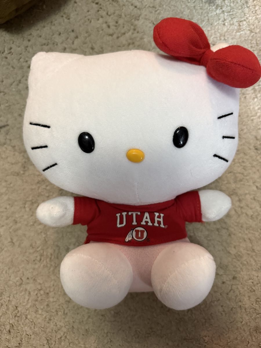 Hello Kitty University of Utah Stuffed Animal