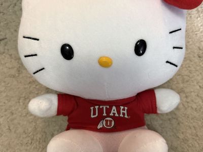 Hello Kitty University of Utah Stuffed Animal