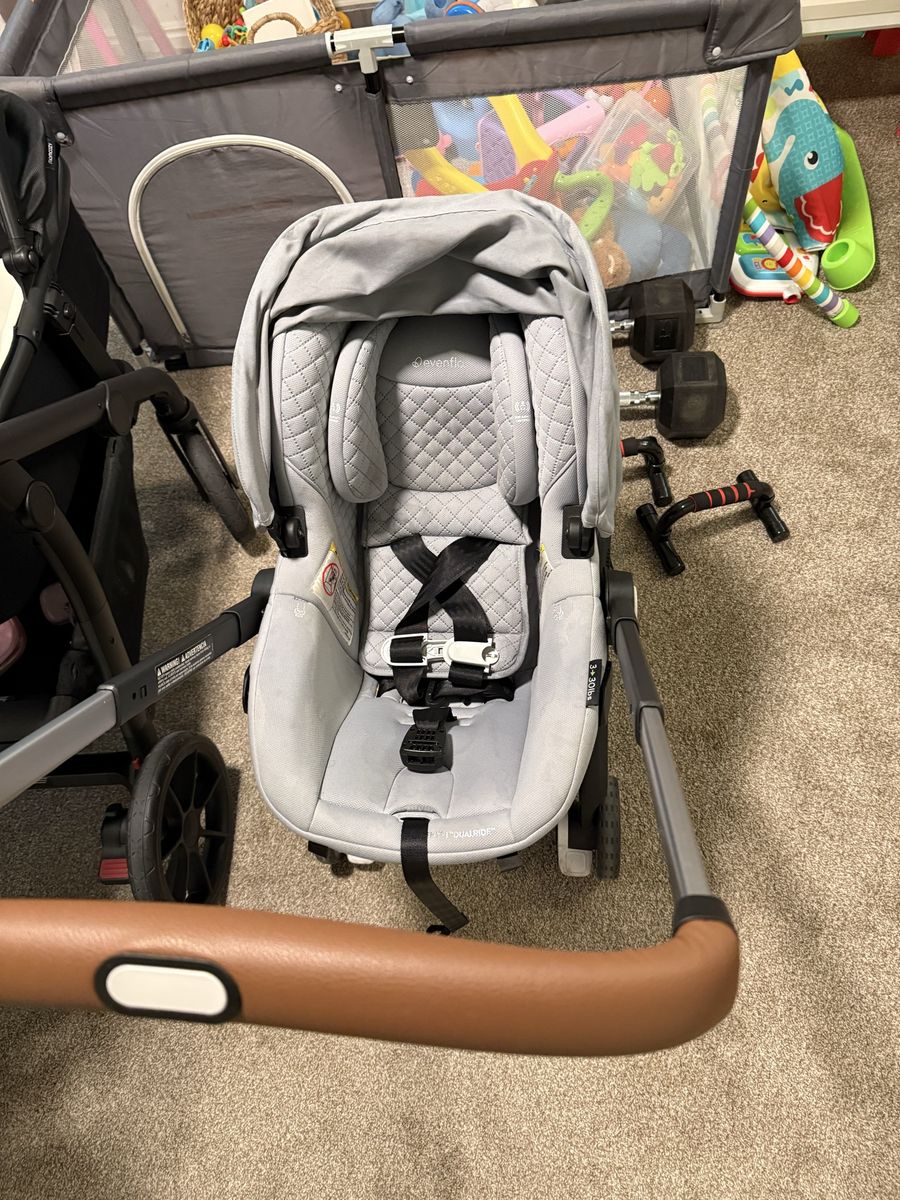Car seat & stroller. All in 1!